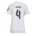 Real Madrid David Alaba #4 Hjemmedrakt Dame 2025-26 Korte ermer